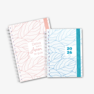 Agenda mensal 2026 - Folhas