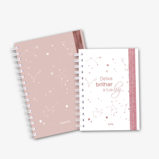 Diário Fitness e alimentação - Constelações