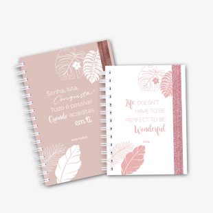 Diário Fitness e alimentação - Tropical