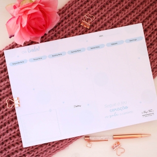 Planner semanal - elegante (vertical)