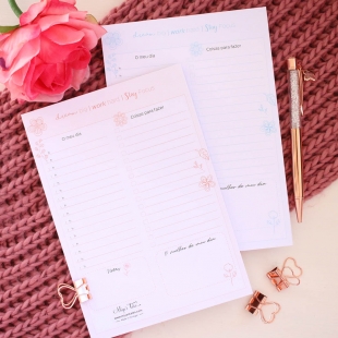 Daily planner - flores
