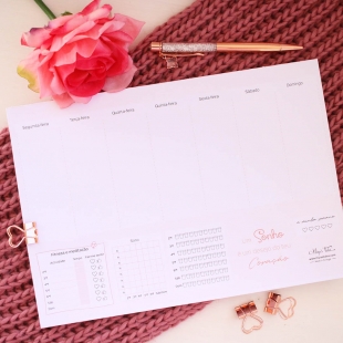 Planner semanal - self-care